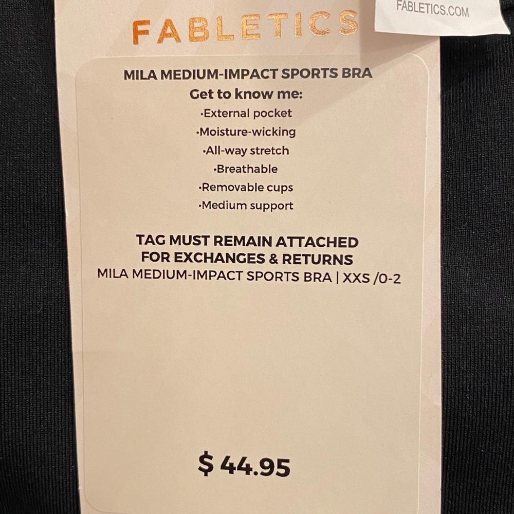 Fabletics Sports Bra/Biker Shorts Bundle - Picture 4 of 6